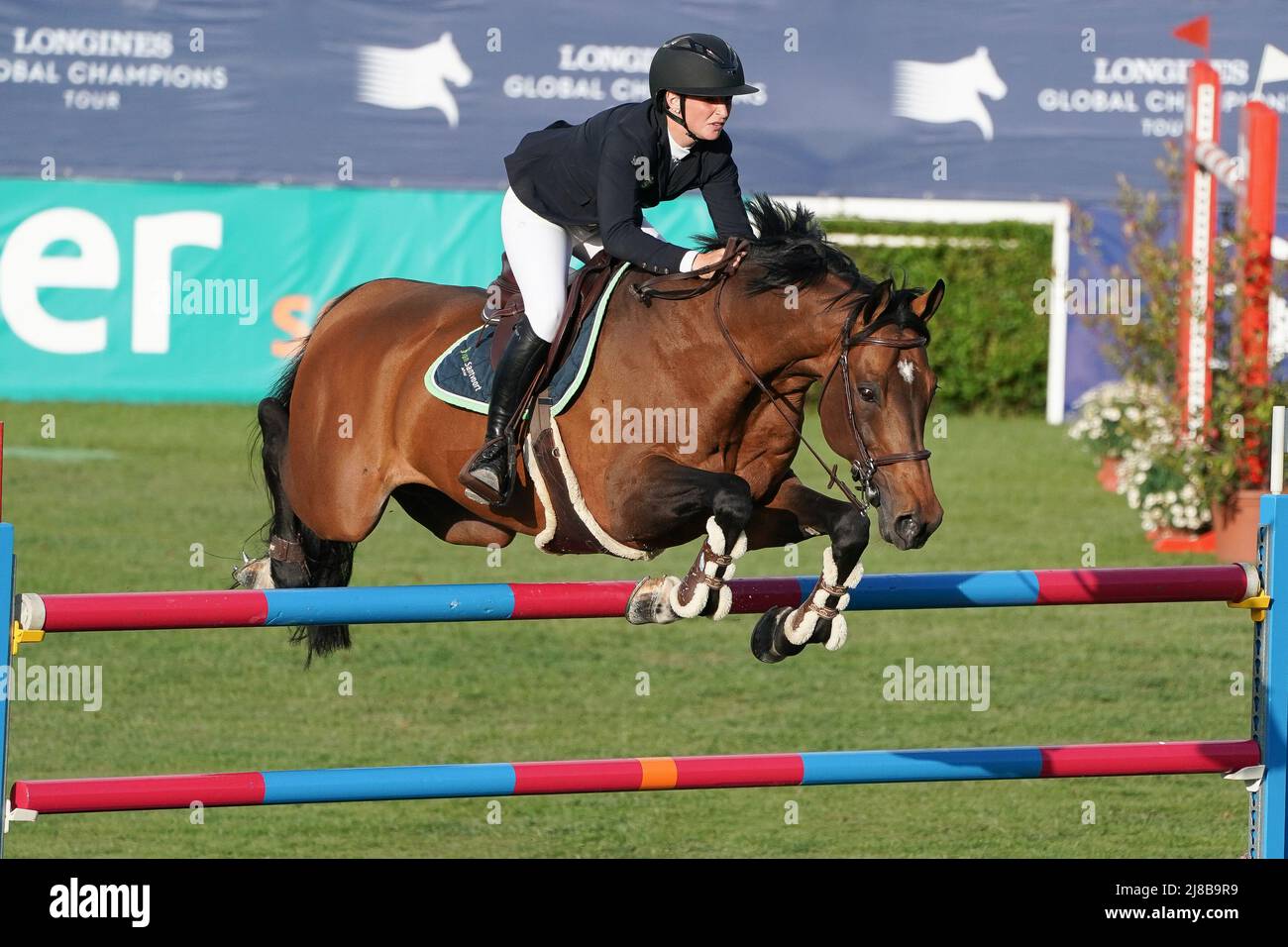 Madrid, Spain. 14th May, 2022. Sanne Thijssen competes during the