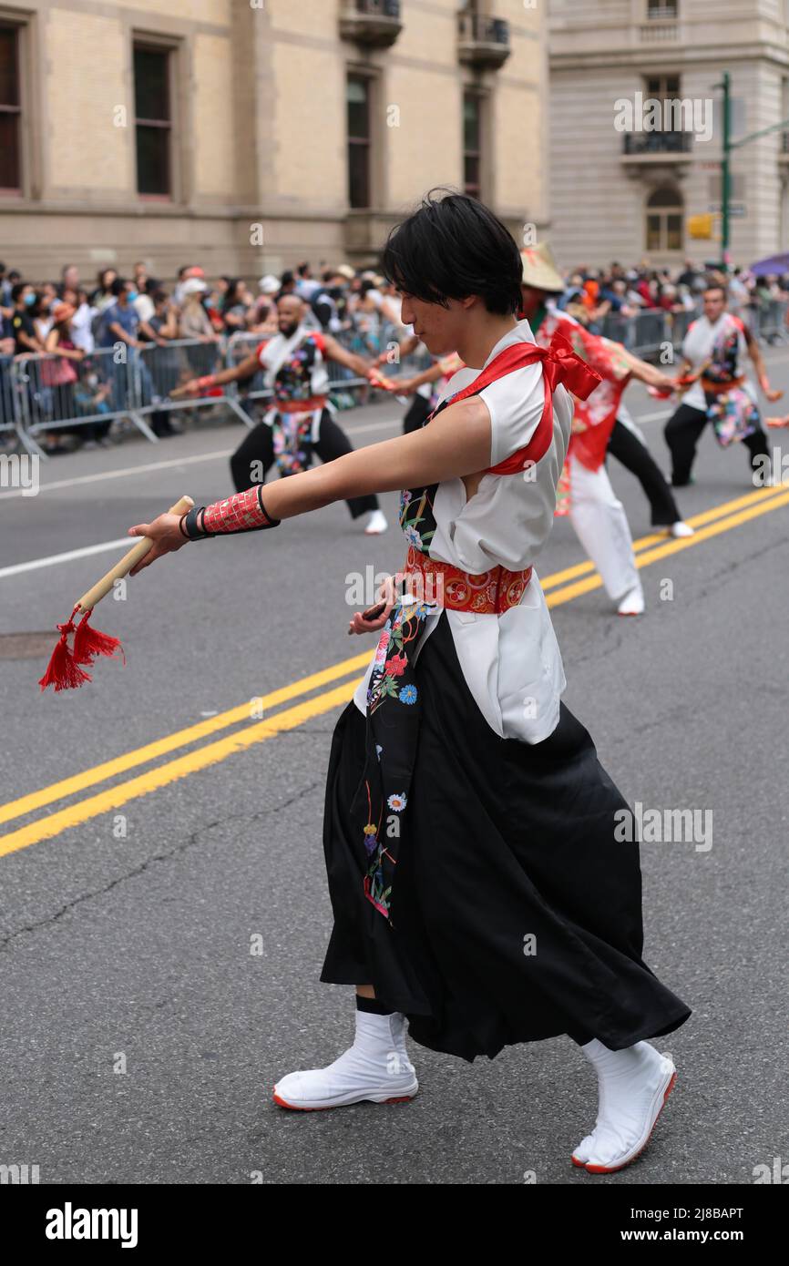 May 14th 2022 marked the first ever Japan Day Parade , featuring George Takei as Grand Marshall. Stock Photo
