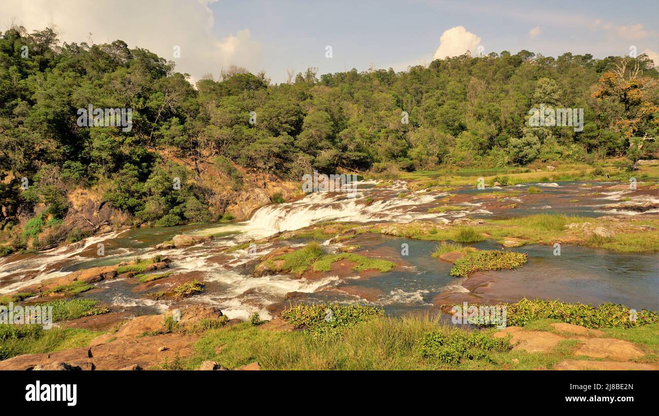 Beautiful scenic landscapes of Pykara falls,Ooty, Tamilnadu. Flowof ...