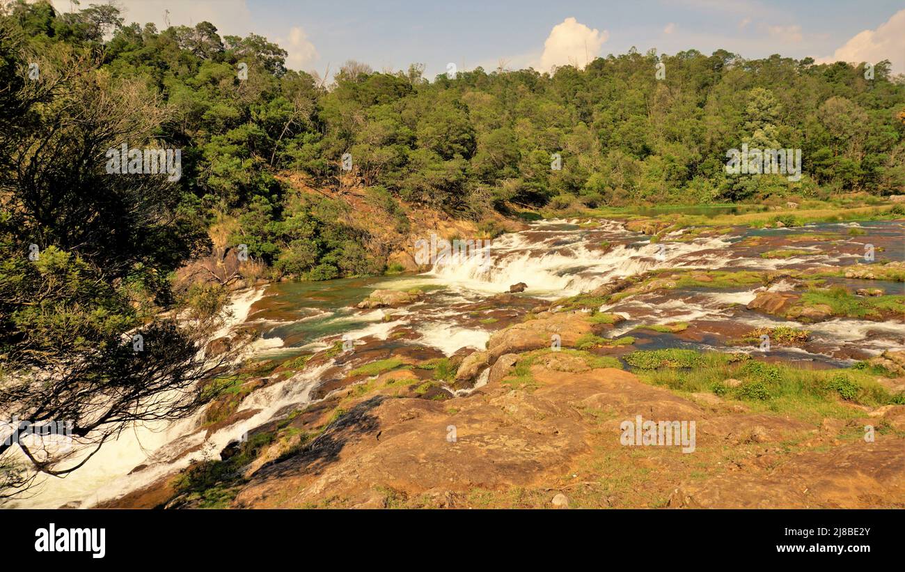 Beautiful scenic landscapes of Pykara falls,Ooty, Tamilnadu. Flowof ...
