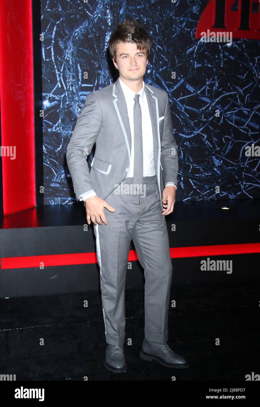 BROOKLYN, NY - MAY 14: Joe Keery at the Netflix Stranger Things season 4 World Premiere at Netflix Studios in Brooklyn, New York City on May 14, 2022. Credit: RW/MediaPunch Stock Photo