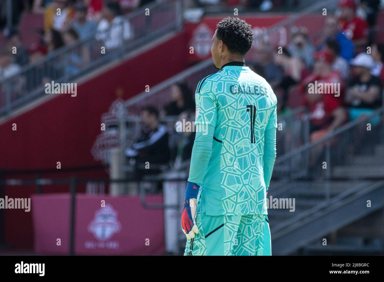 Pedro Gallese (1) in action during the MLS game between Toronto FC and Orlando City SC. The game ended 0-1 For Orlando City SC. (Photo by Angel Marchini / SOPA Images/Sipa USA) Stock Photo