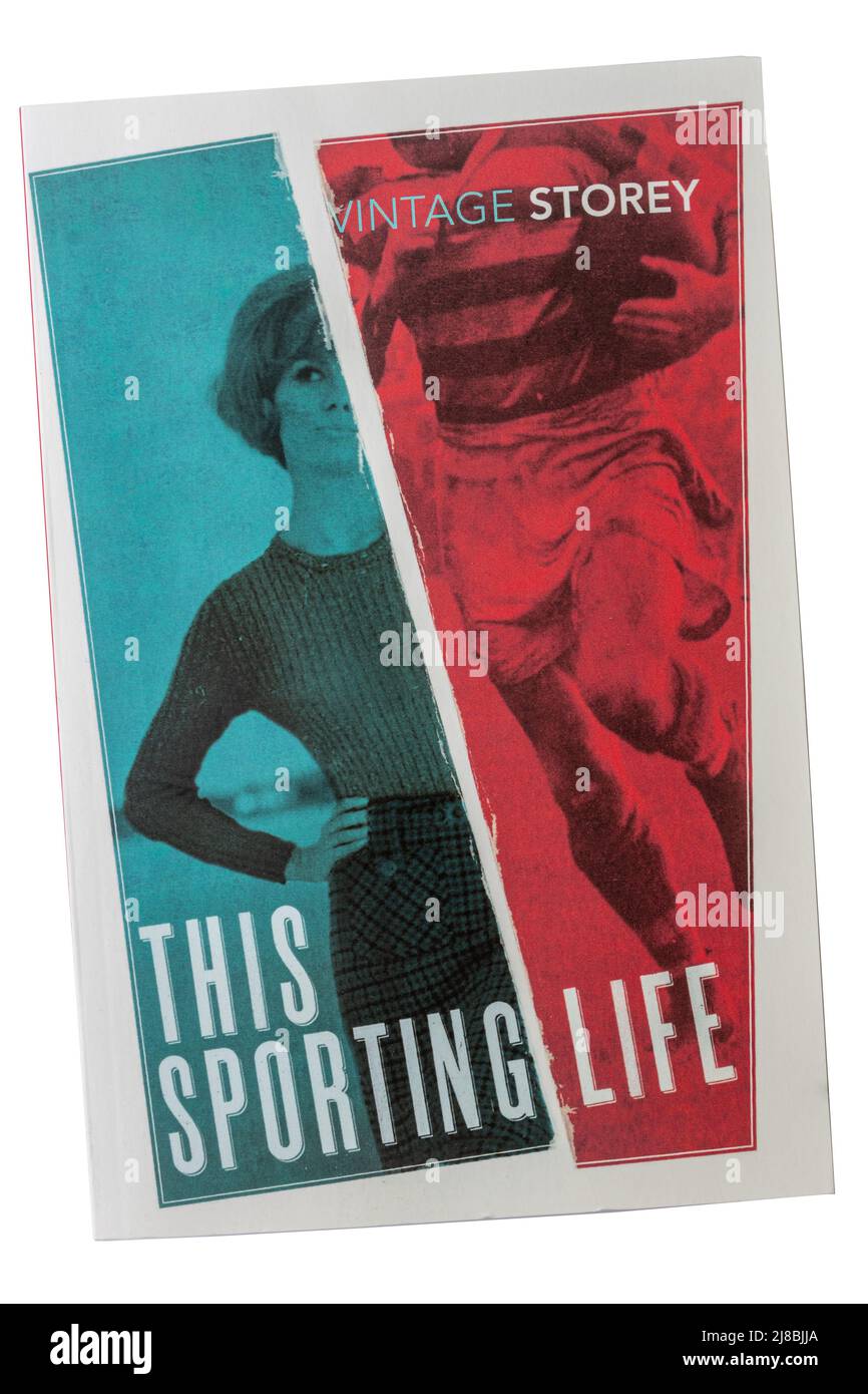 This Sporting Life, a 1960 novel by the English writer David Storey, paperback book. Stock Photo