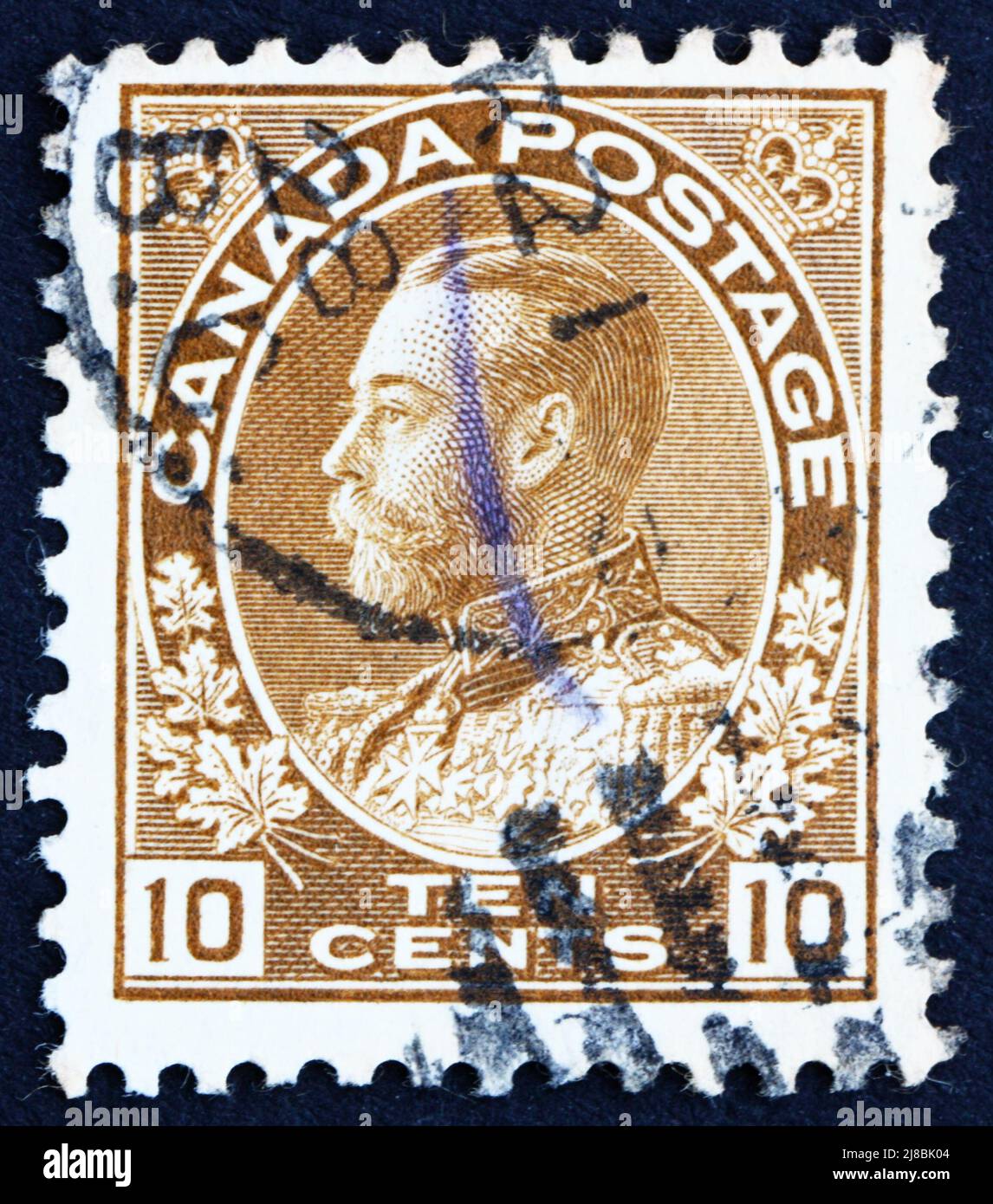 CANADA CIRCA 1925 a stamp printed in the Canada shows King V