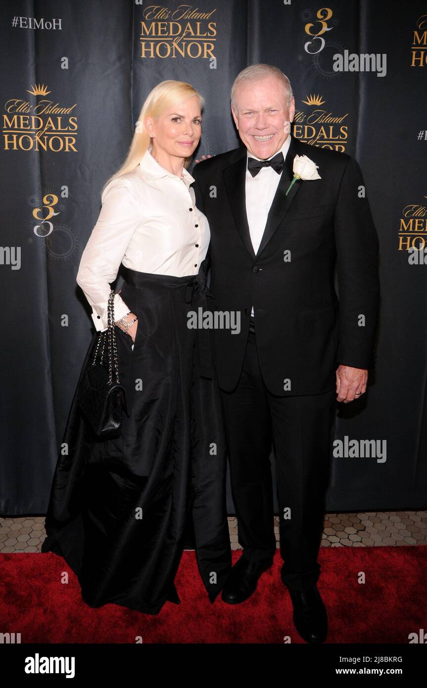 Carolyn Jackson and Craig Jackson attend the 35th Anniversary Ellis