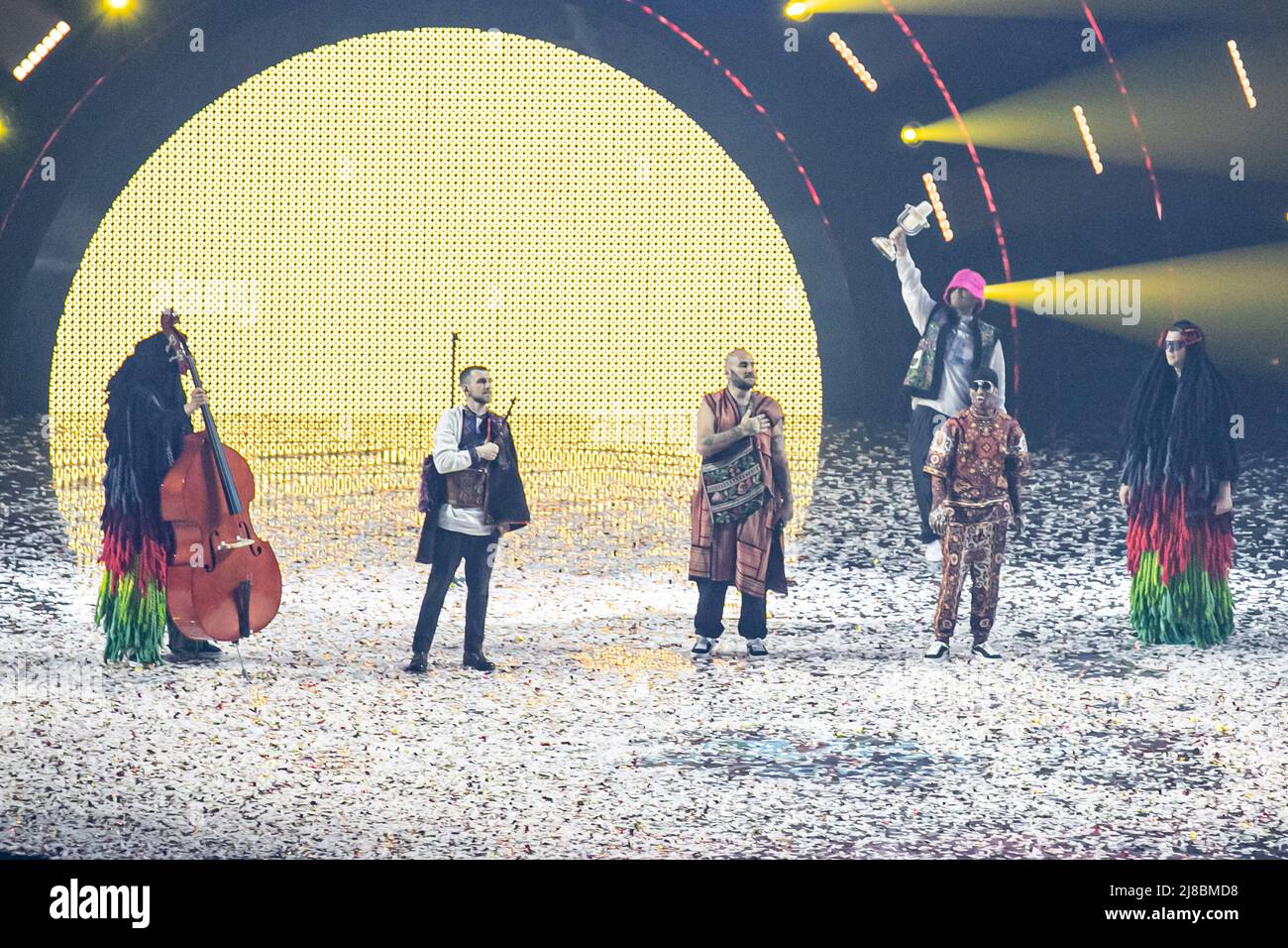 Kalush Orchestra for Ukraine wins the grandfinal of Eurovision Song