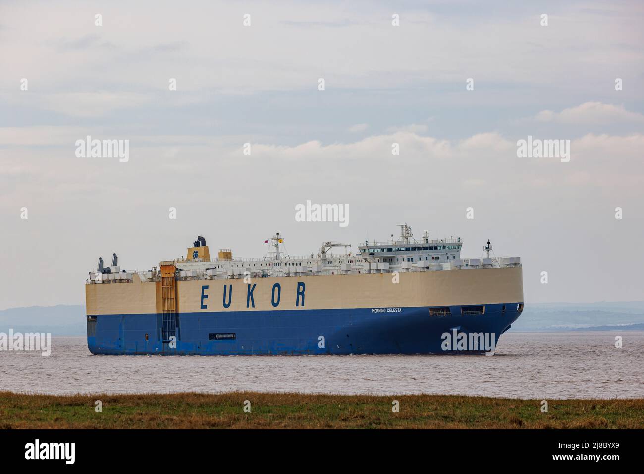 RoRo heading into docks Stock Photo - Alamy