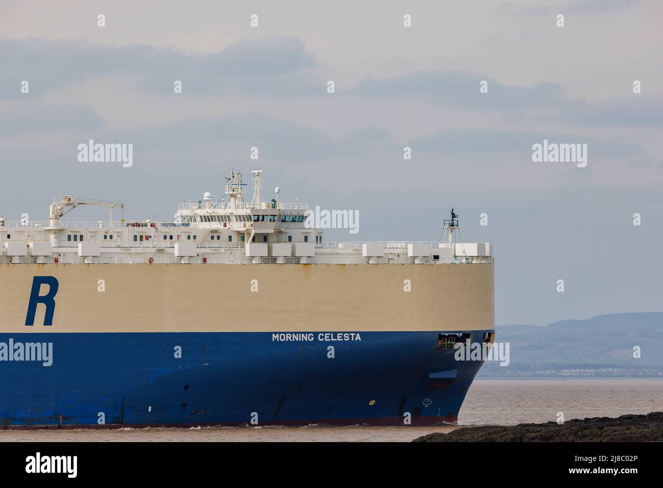 RoRo heading into docks Stock Photo - Alamy