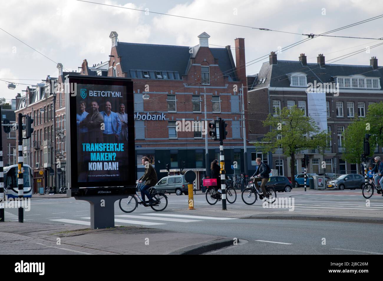 Billboard Betcity At Amsterdam The Netherlands 23-4-2022 Stock Photo ...