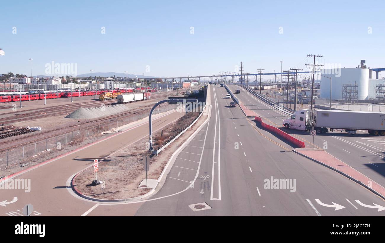 Industrial area, manufacturing or production district in San Diego