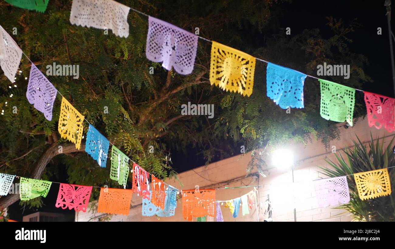 Mexican paper garland discount