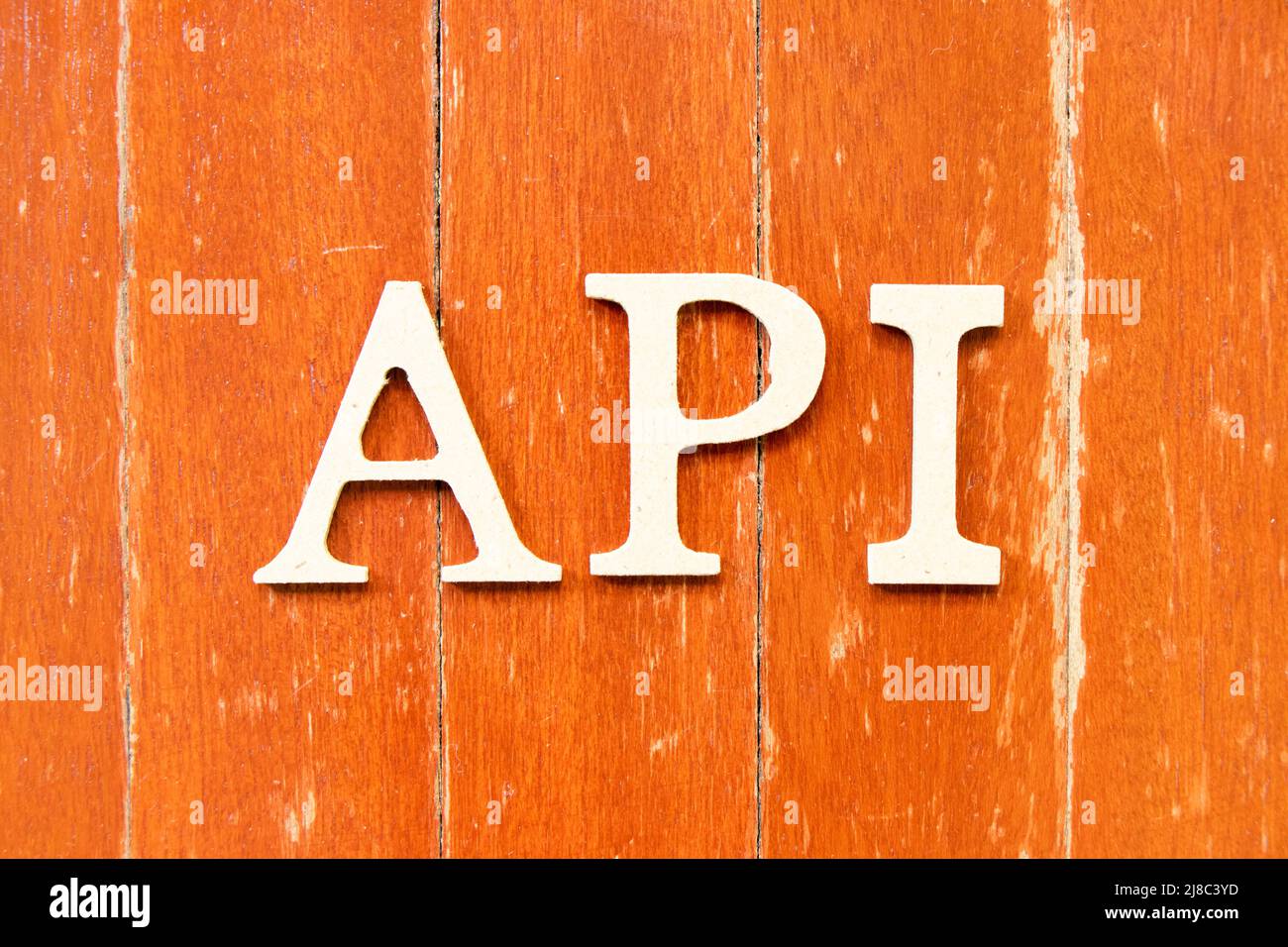 Alphabet letter in word API (Abbreviation of Application programming ...