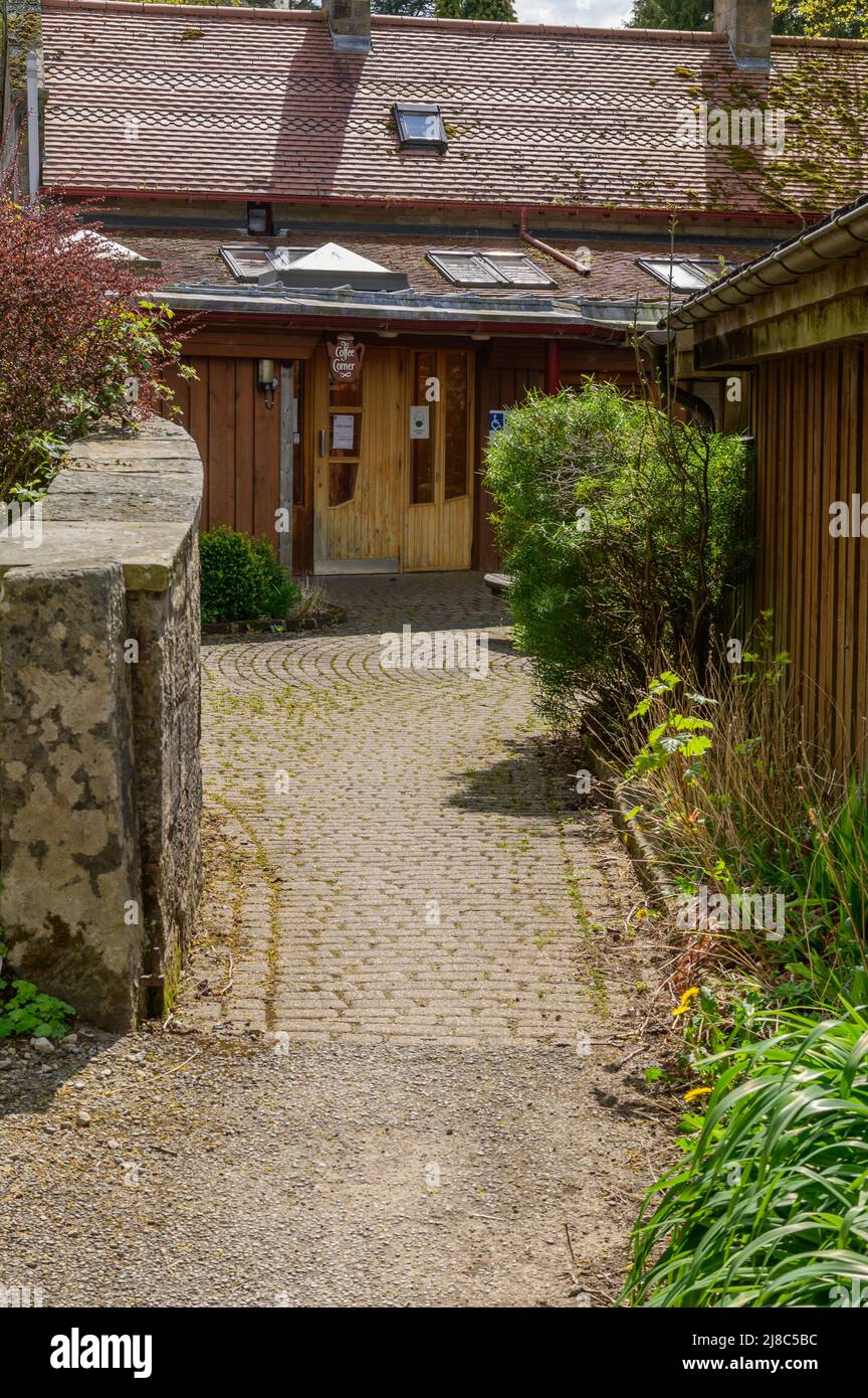 Coffee Corner in the Botton Community Village in Danby Dale, North Yorkshire Stock Photo Alamy