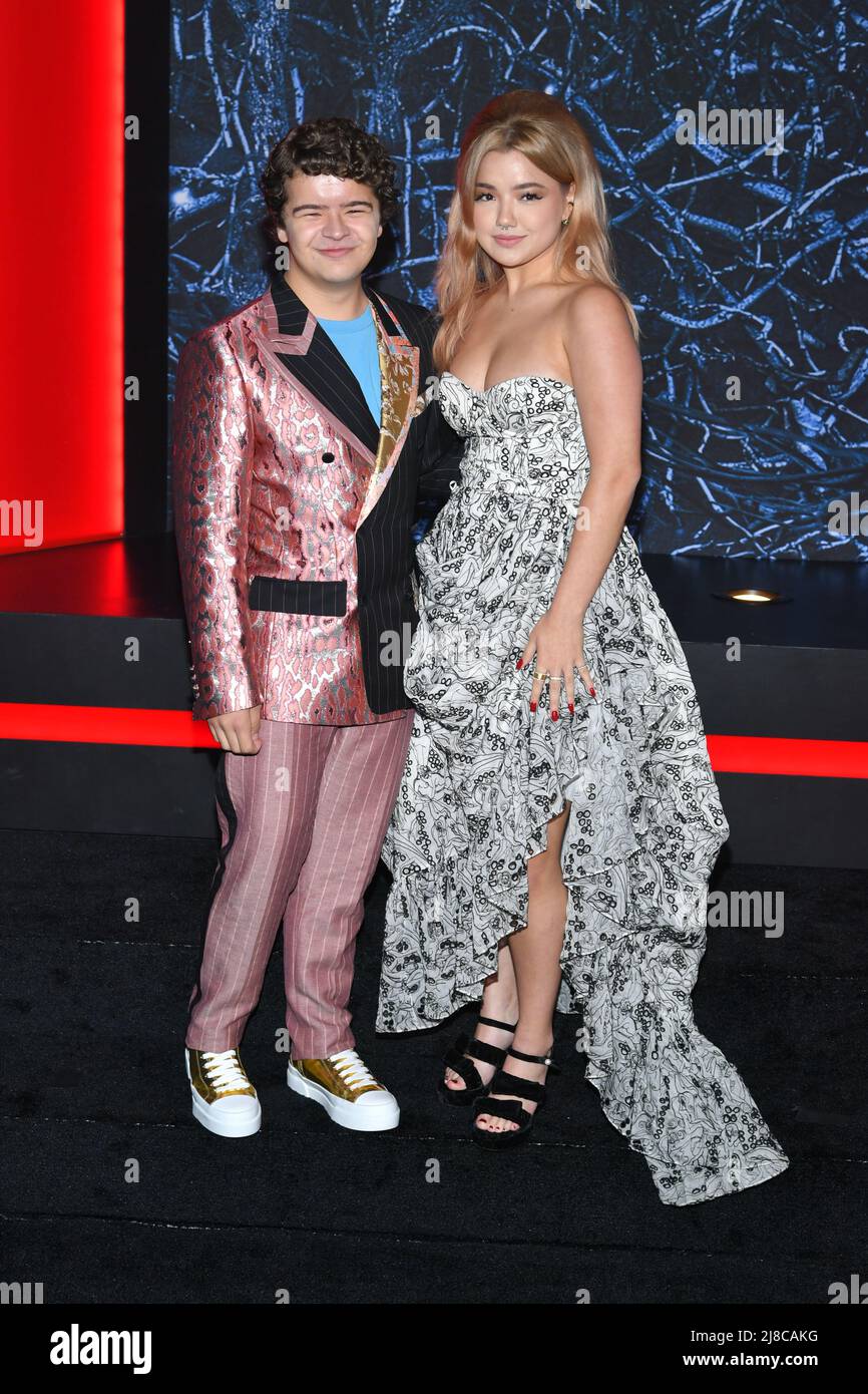 Gaten Matarazzo and Elizabeth Yu Stock Photo - Alamy