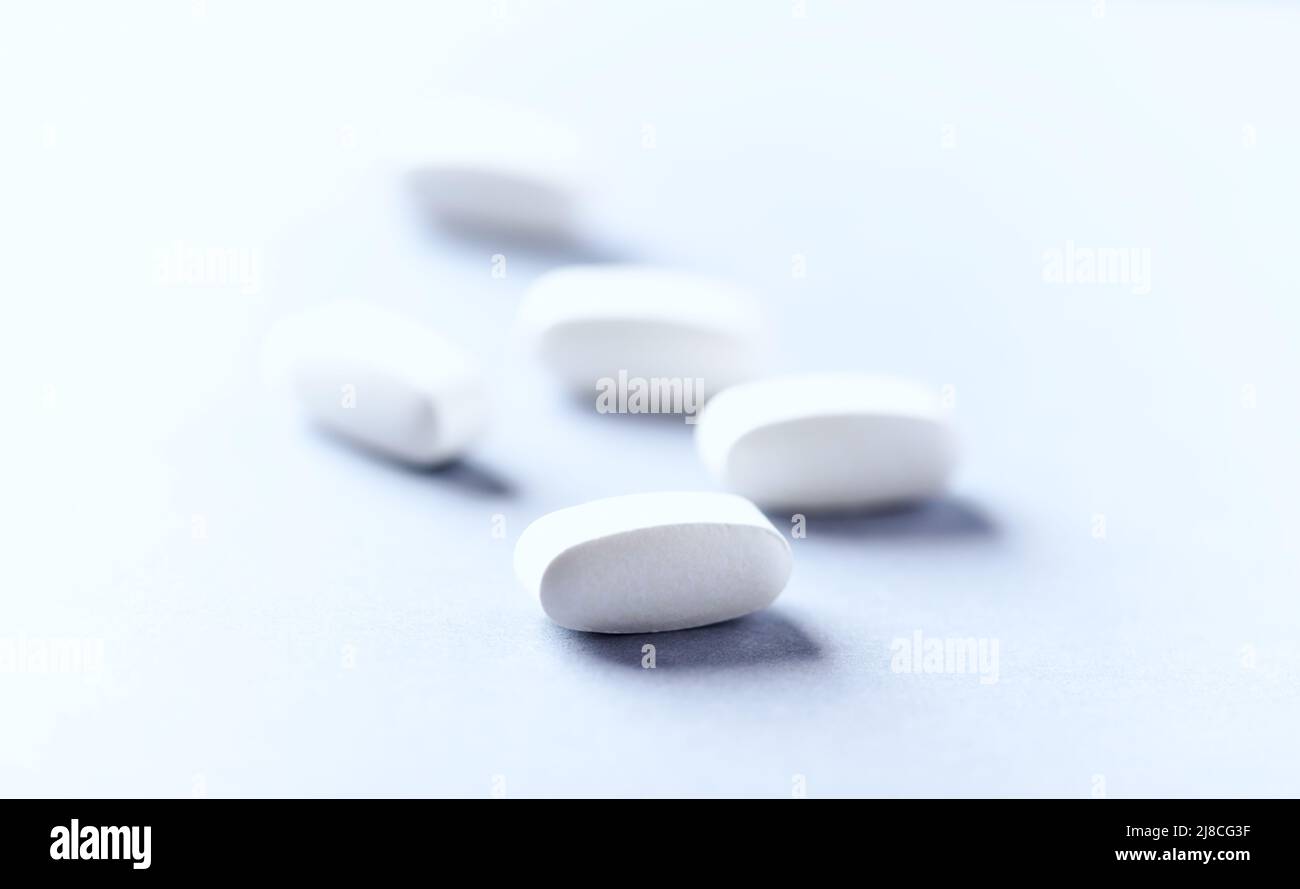 Lysine tablets. Concept for a healthy dietary supplementation. Nervous ...