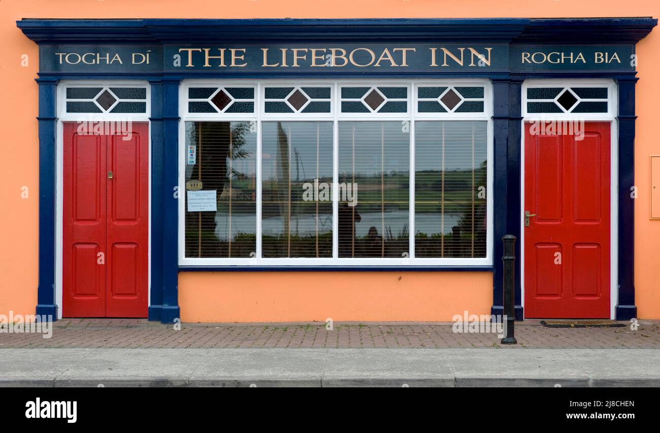 The Lifeboat Inn, Courtmacsherry, County Cork, Ireland Stock Photo