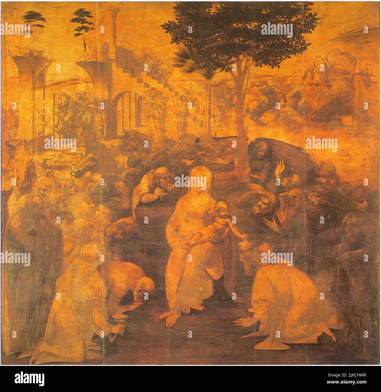 The adoration of the magi vinci hi-res stock photography and images - Alamy
