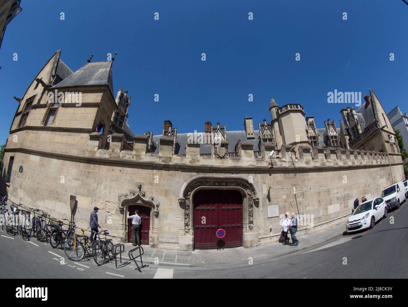MUSEUM OF CLUNY AFTER REOPENING Stock Photo