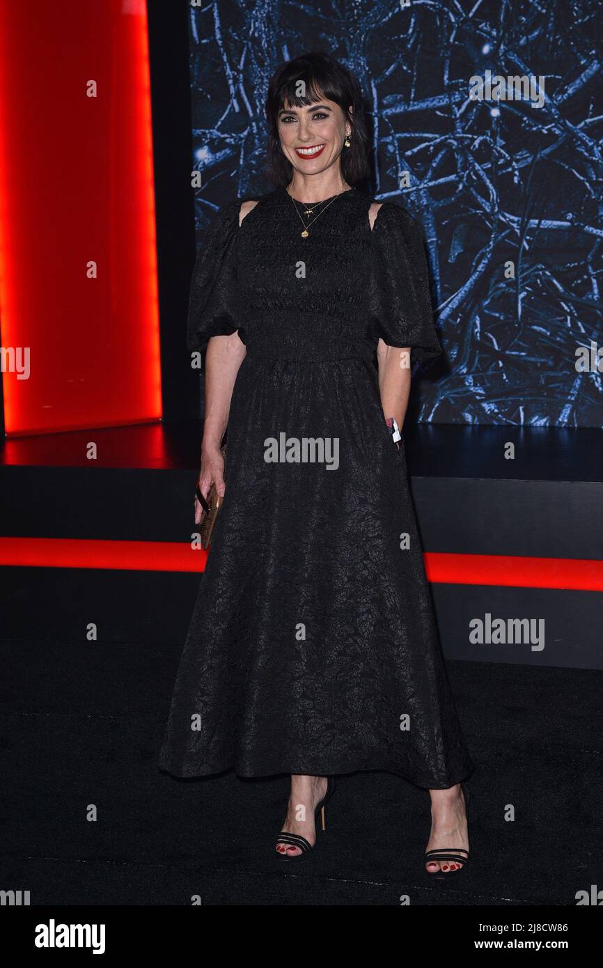 Brooklyn, New York, USA. 14th May, 2022. Constance Zimmer at arrivals for STRANGER THINGS Season 4 Premiere in NYC - Part 2, Netflix Studios Brooklyn, Brooklyn, NY May 14, 2022. Photo By: Kristin Callahan/Everett Collection Credit: Everett Collection Inc/Alamy Live News Stock Photo