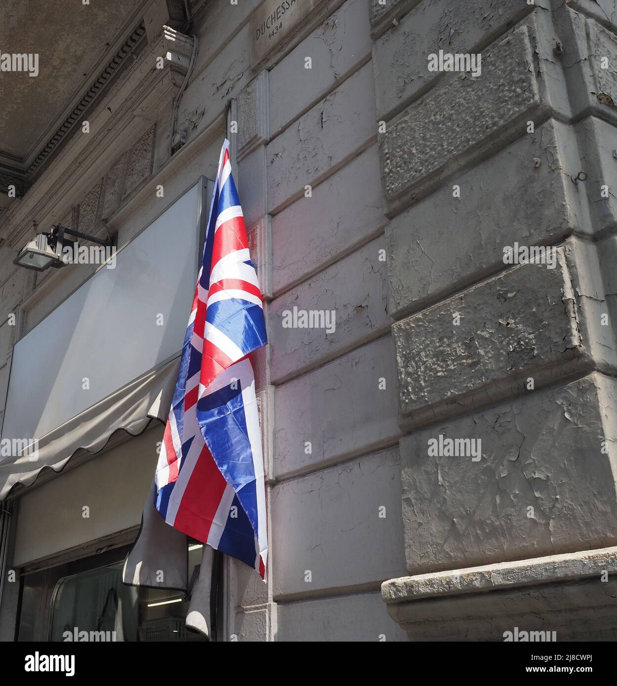 national flag of the United Kingdom aka Union Jack Stock Photo - Alamy