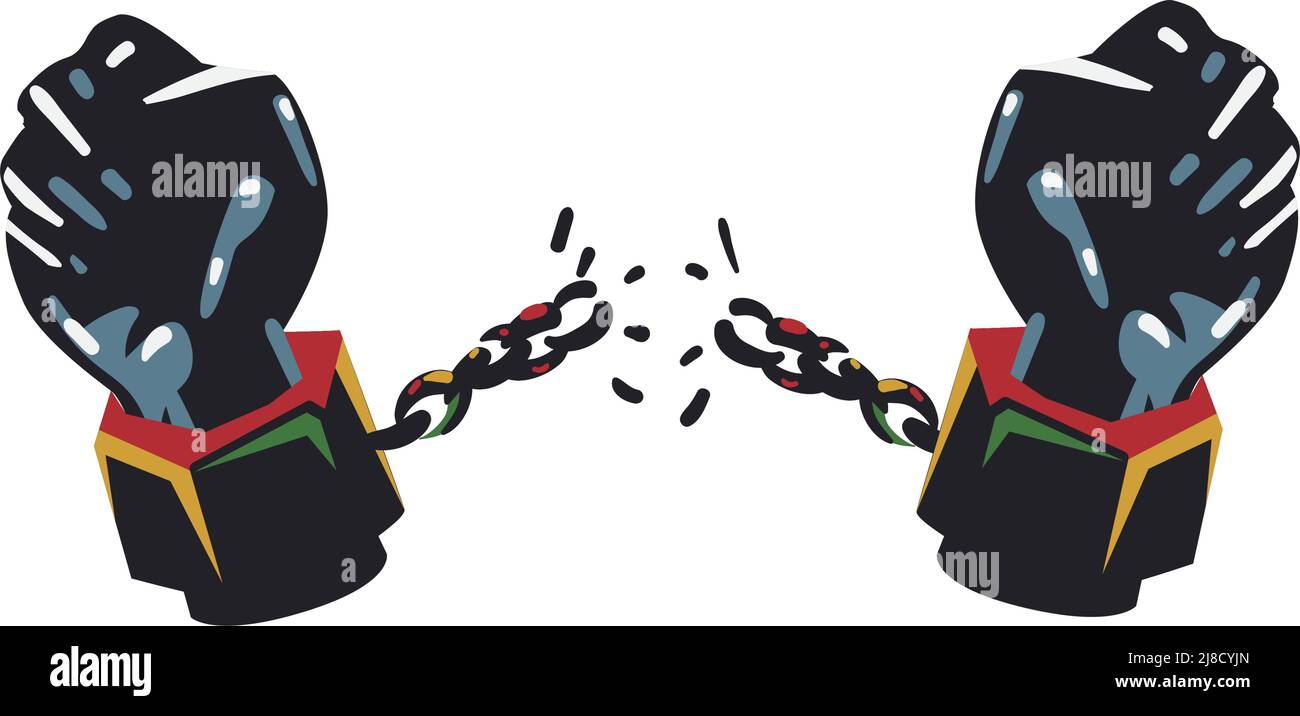 hands breaking free of handcuffs Stock Vector Image & Art Alamy