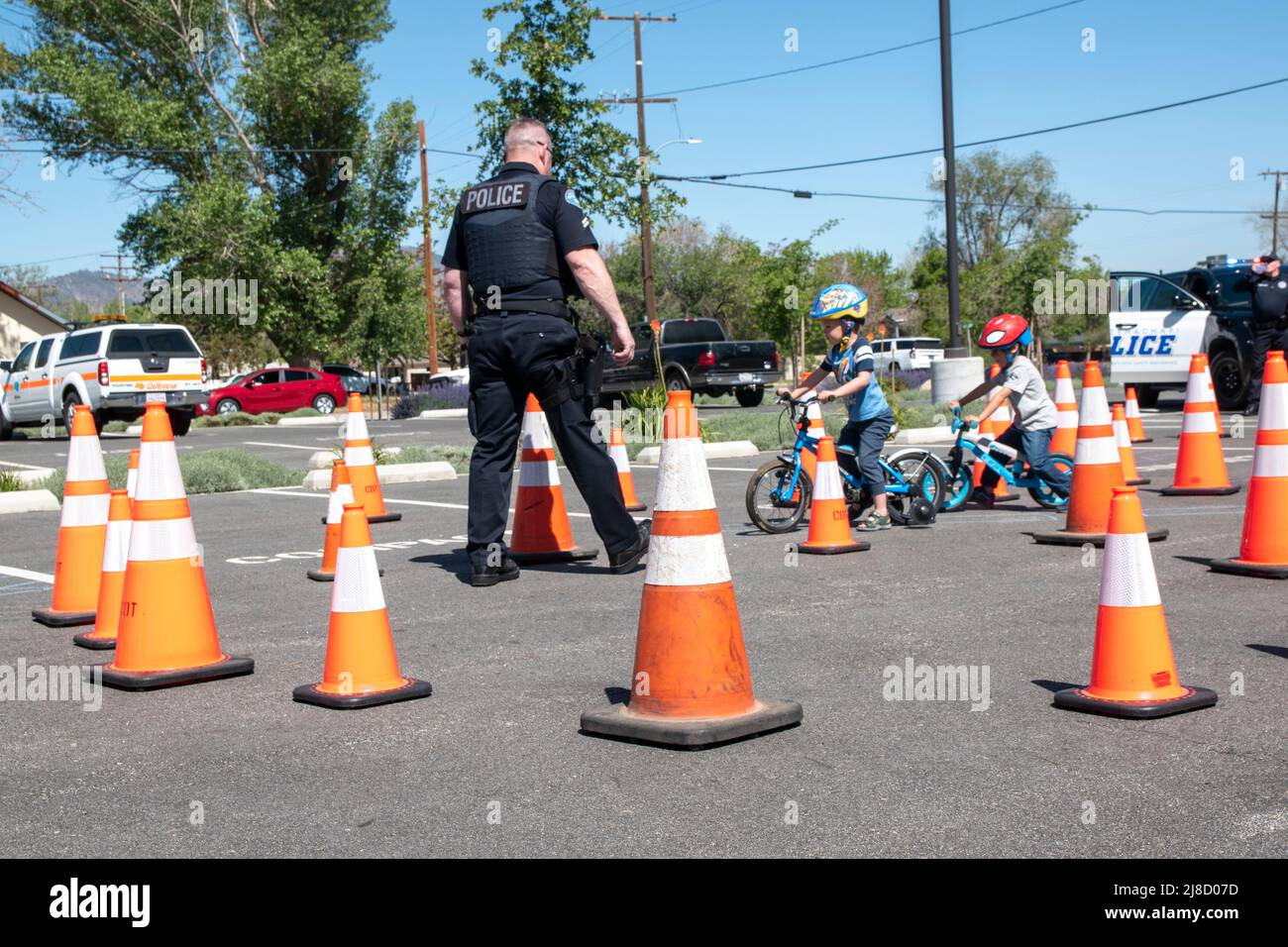 The Tehachapi Bike Rodeo is an event that is meant to teach children