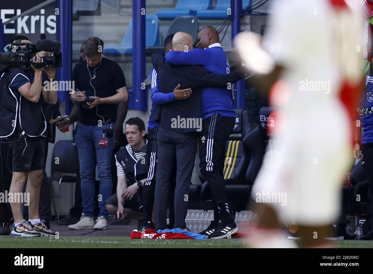 AMSTERDAM, 17-09-2019 JohanCruyff Arena , Champions League Football season  2019 / 2020 .Ajax coach Erik ten Hag during the match Ajax - Lille Stock  Photo - Alamy