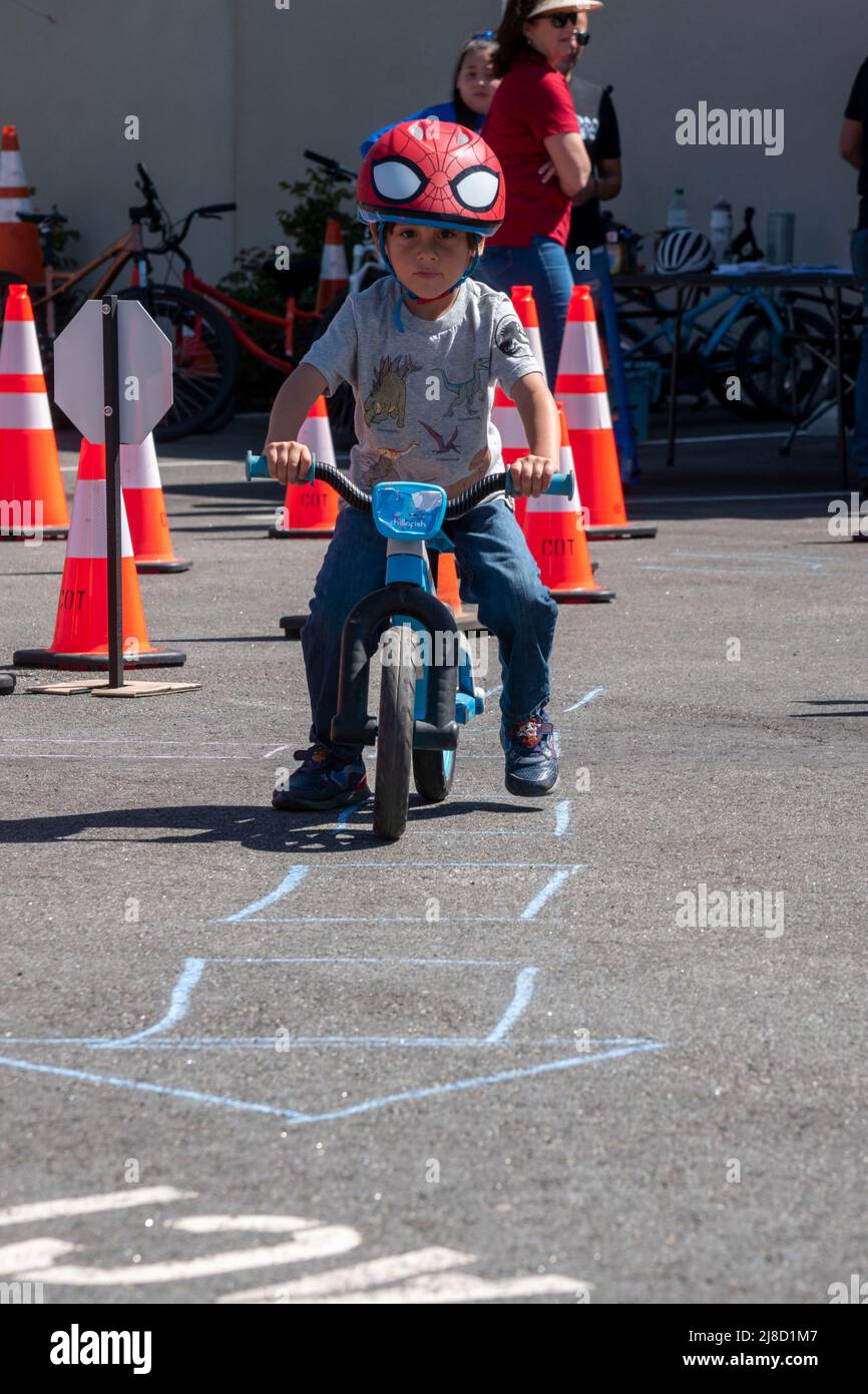 The Tehachapi Bike Rodeo is an event that is meant to teach children