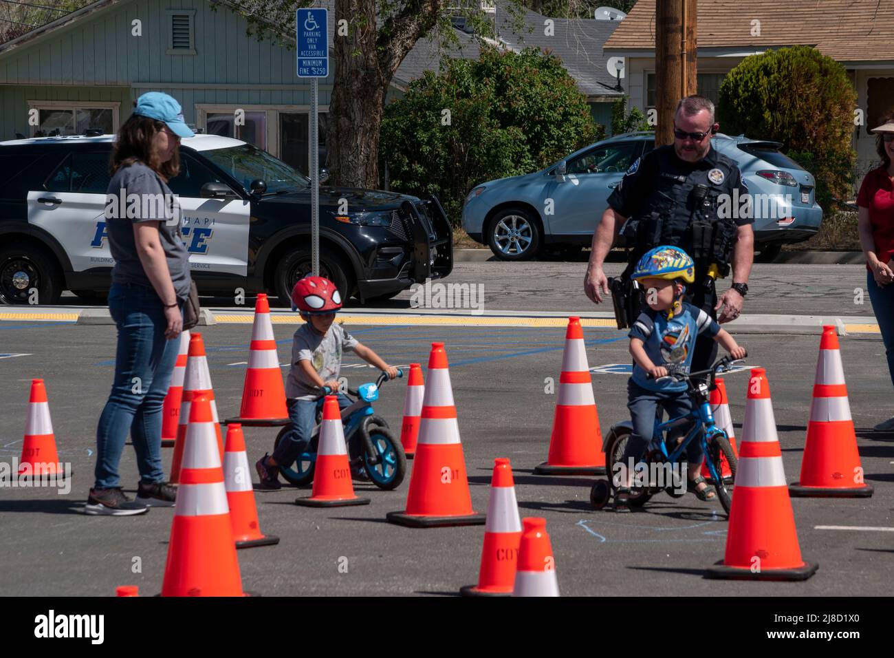 The Tehachapi Bike Rodeo is an event that is meant to teach children