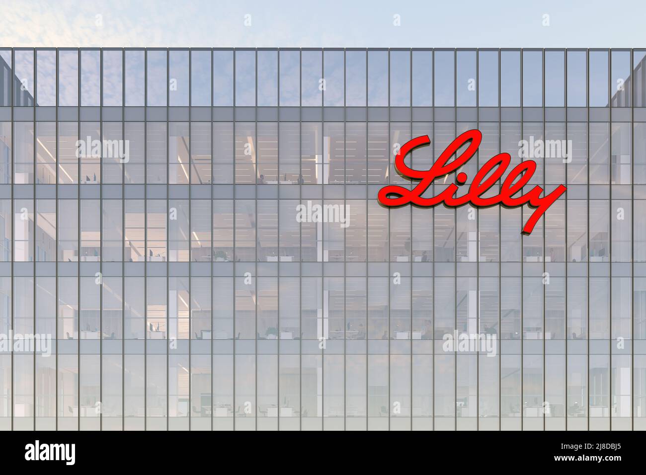 Indianapolis, IN, USA. May 2, 2022. Editorial Use Only, 3D CGI. Eli