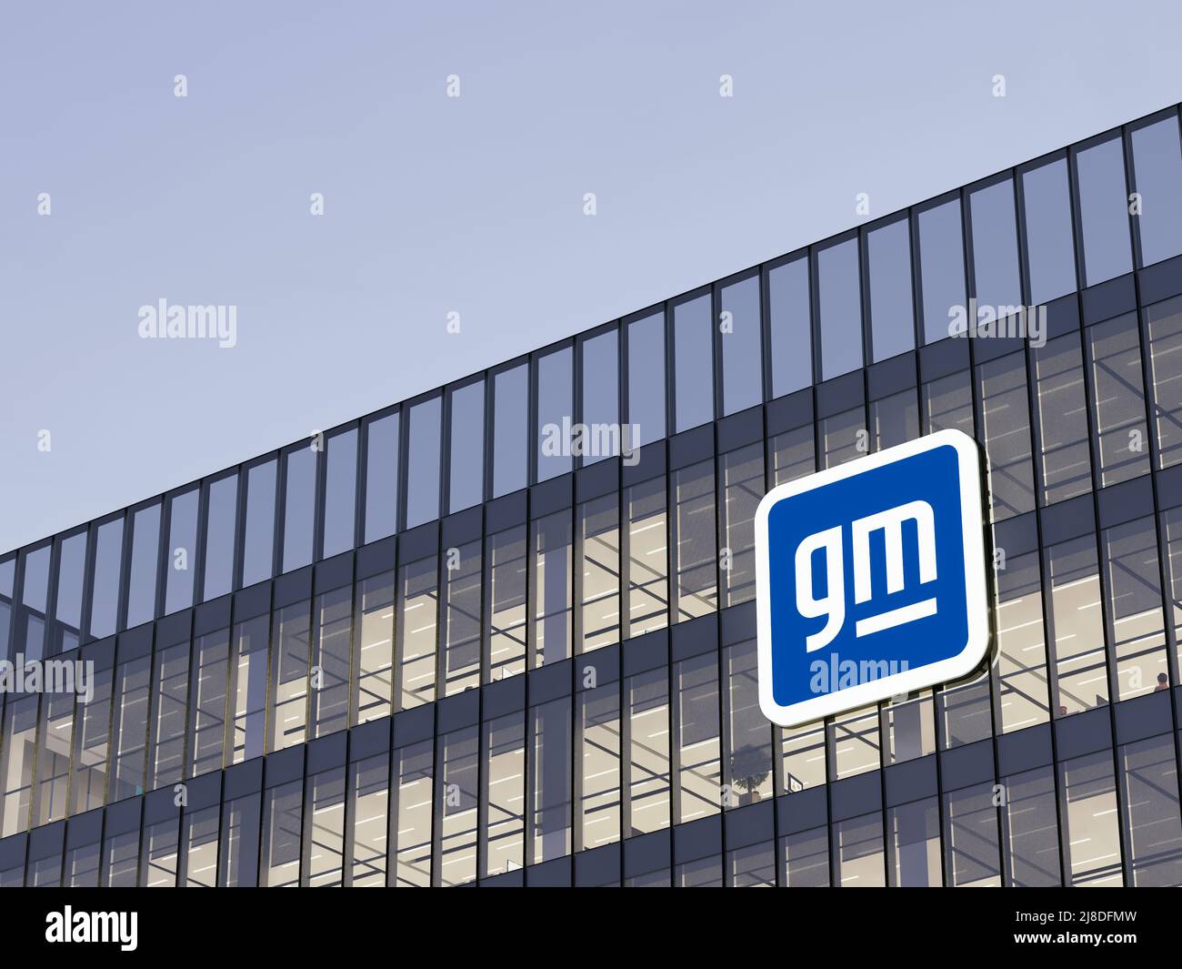Detroit, MI, USA. May 2, 2022. Editorial Use Only, 3D CGI. General