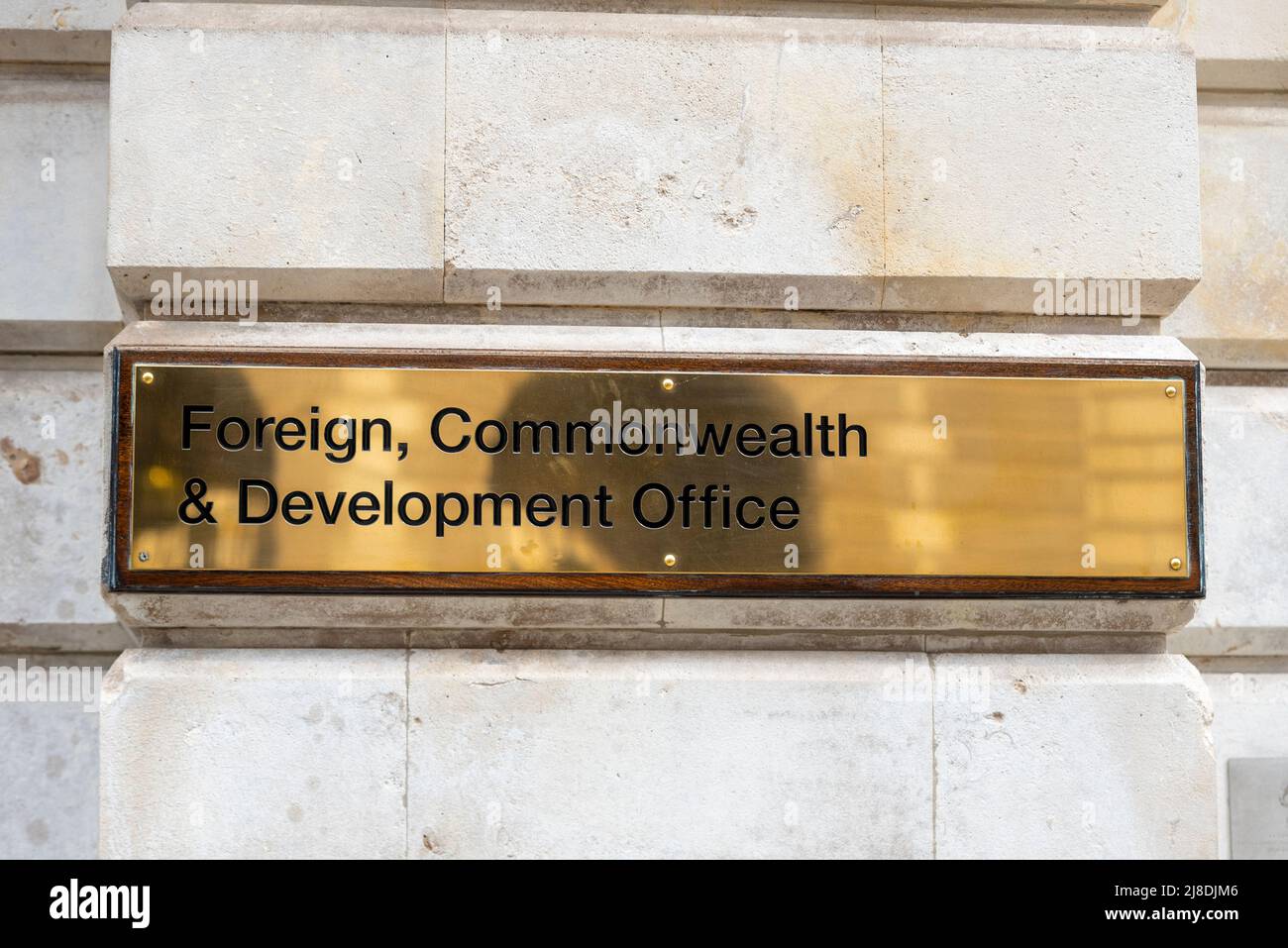 Foreign, Commonwealth & Development Office in Westminster, London, UK. Office of Secretary of State for Foreign, Commonwealth and Development Affairs Stock Photo
