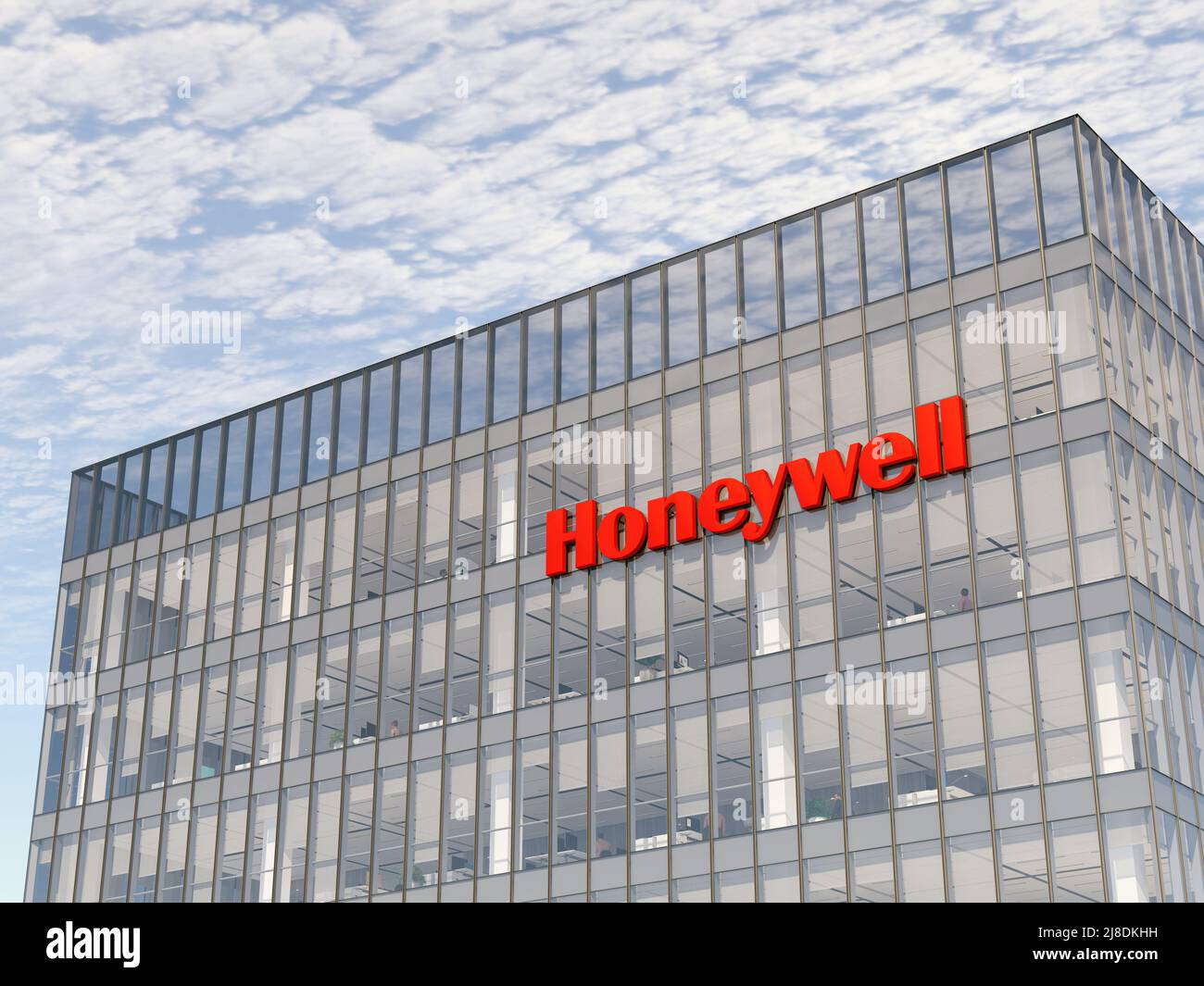 Charlotte, NC, USA. May 2, 2022. Editorial Use Only, 3D CGI. Honeywell