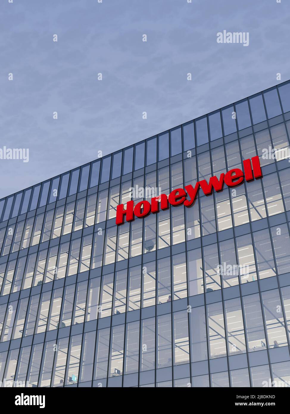 Charlotte, NC, USA. May 2, 2022. Editorial Use Only, 3D CGI. Honeywell