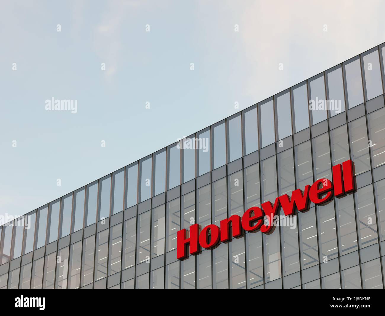 Charlotte, NC, USA. May 2, 2022. Editorial Use Only, 3D CGI. Honeywell