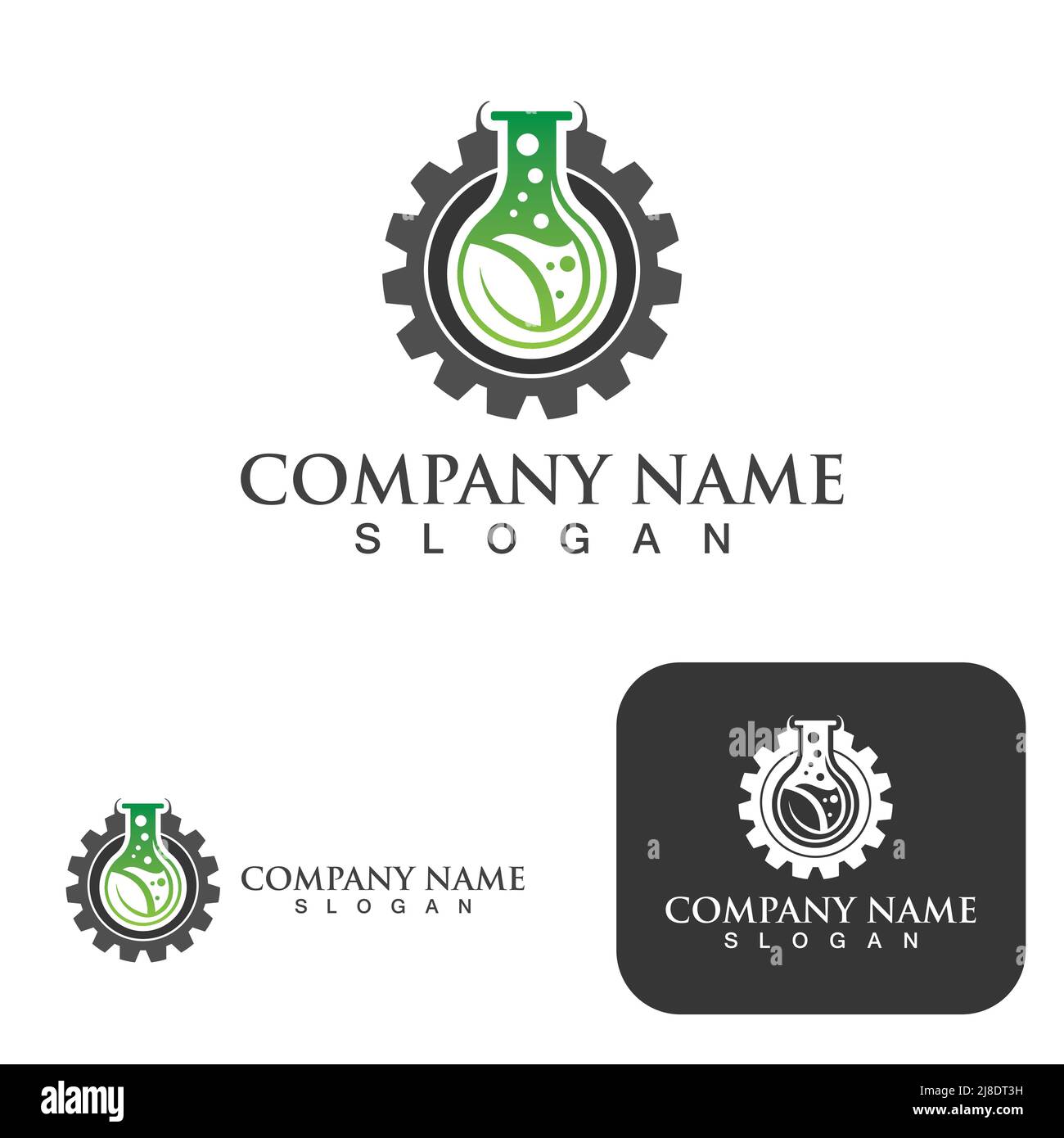 Health Medical Lab Logo template vector illustration Stock Vector Image ...