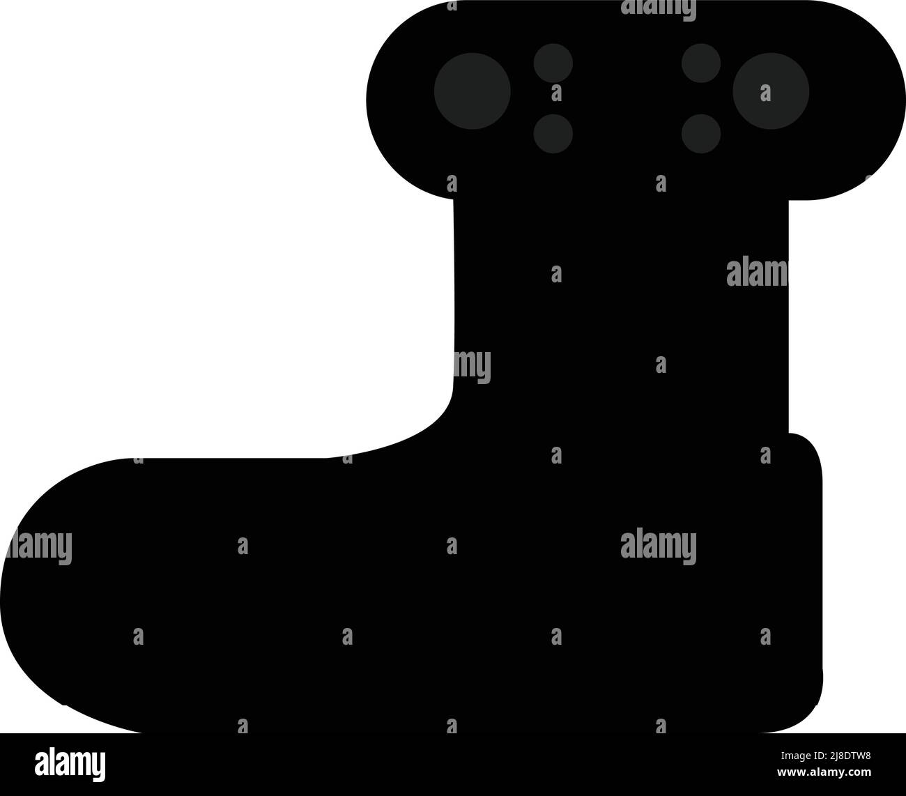 Black shoe shoes Stock Vector Images Alamy