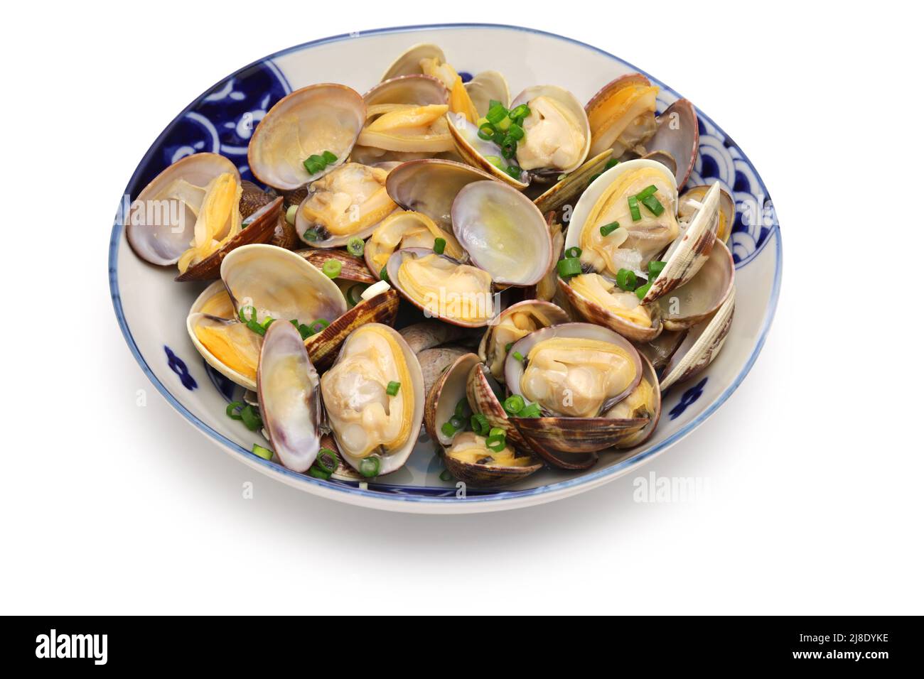 Asari no sakamushi is Japanese asari clams steamed with sake ( rice