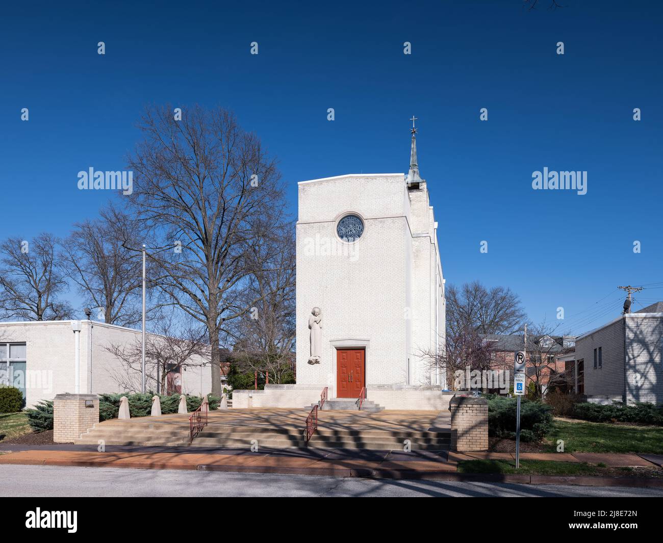 St. Mark's Episcopal Church in South Saint Louis designed by Nagel & Dunn Stock Photo