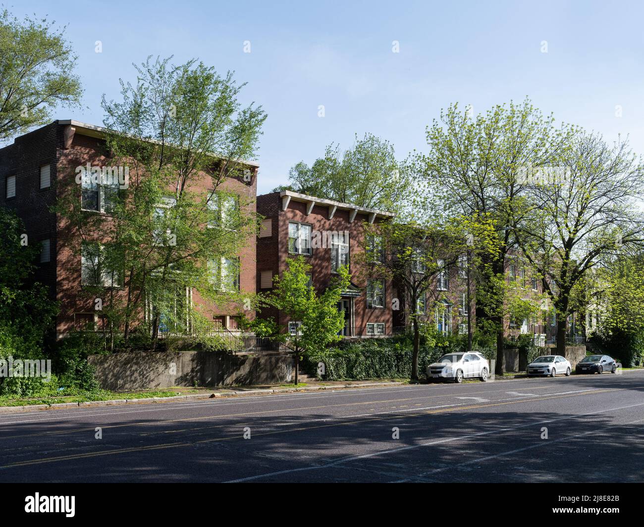 Residential buildings in St. Louis south city Stock Photo Alamy