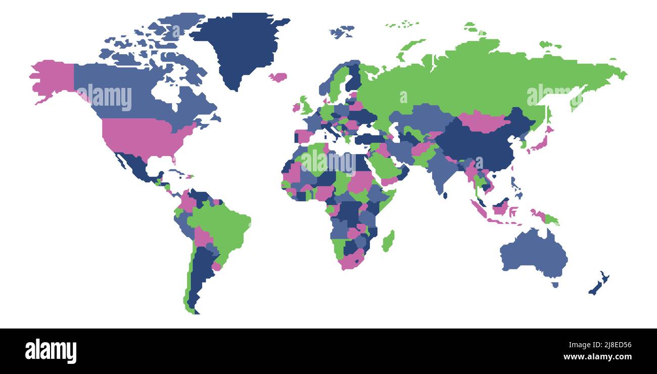 Simple clear asia Stock Vector Images - Alamy