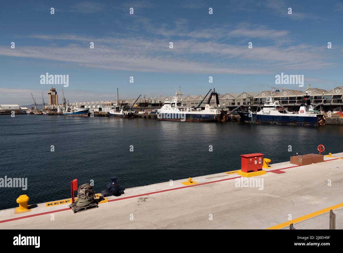 Cape Town South Africa. 2022. Cape Town harbour fisheries and