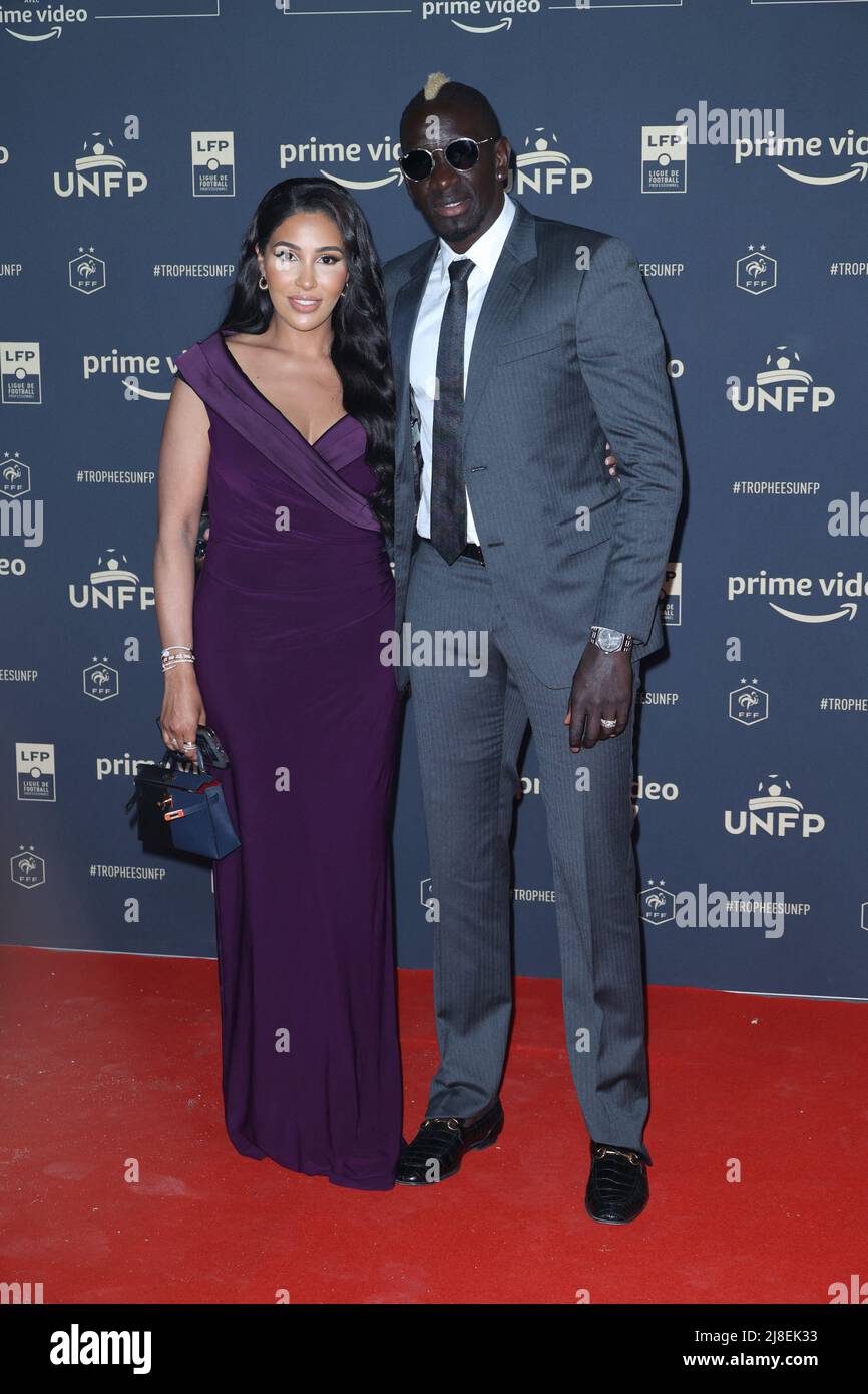 Mamadou Sakho and his wife Majda Sakho attending the 30th ceremony UNFP  Trophy Awards at Pavillon Gabriel in Paris, France on May 15, 2022. Photo  Jerome Domine/ABACAPRESS.COM Stock Photo - Alamy