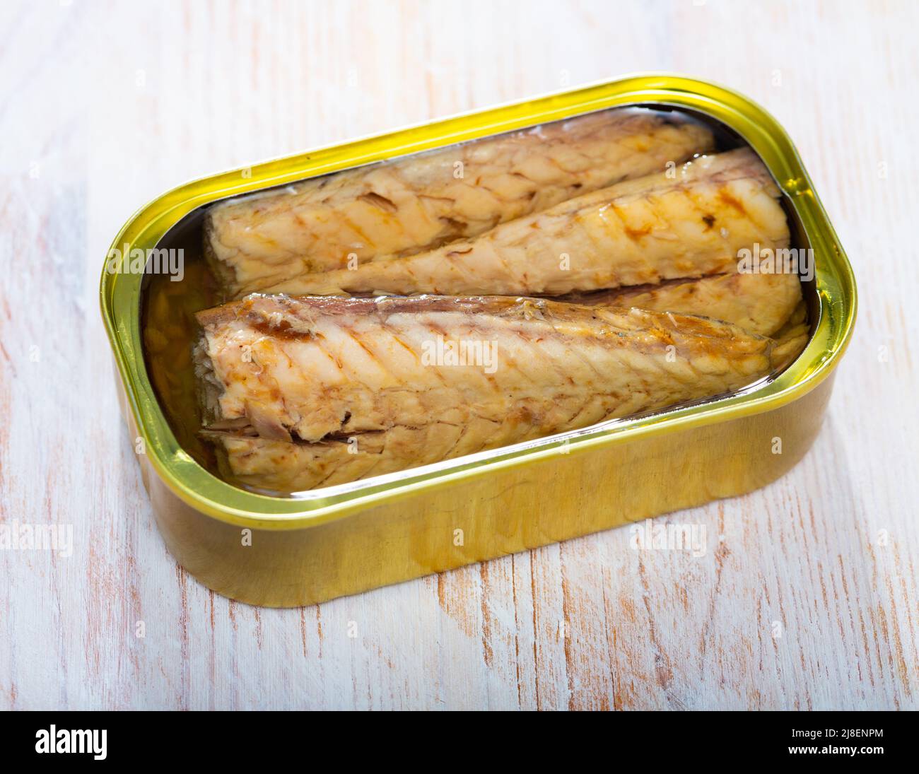 Homemade canned mackerel hi-res stock photography and images - Alamy
