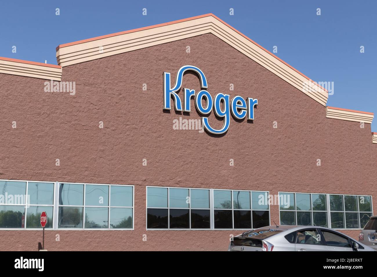 Kendallville Circa May 2022 Kroger Supermarket. Kroger is one of the