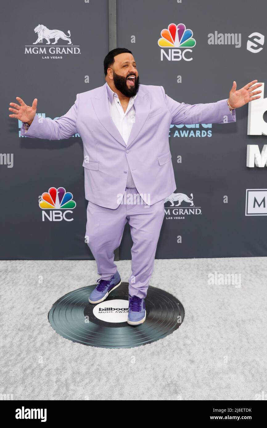 DJ Khaled arrives to attend the 2022 Billboard Music Awards at MGM Grand Garden Arena in Las Vegas, Nevada, U.S. May 15, 2022. REUTERS/Steve Marcus Stock Photo