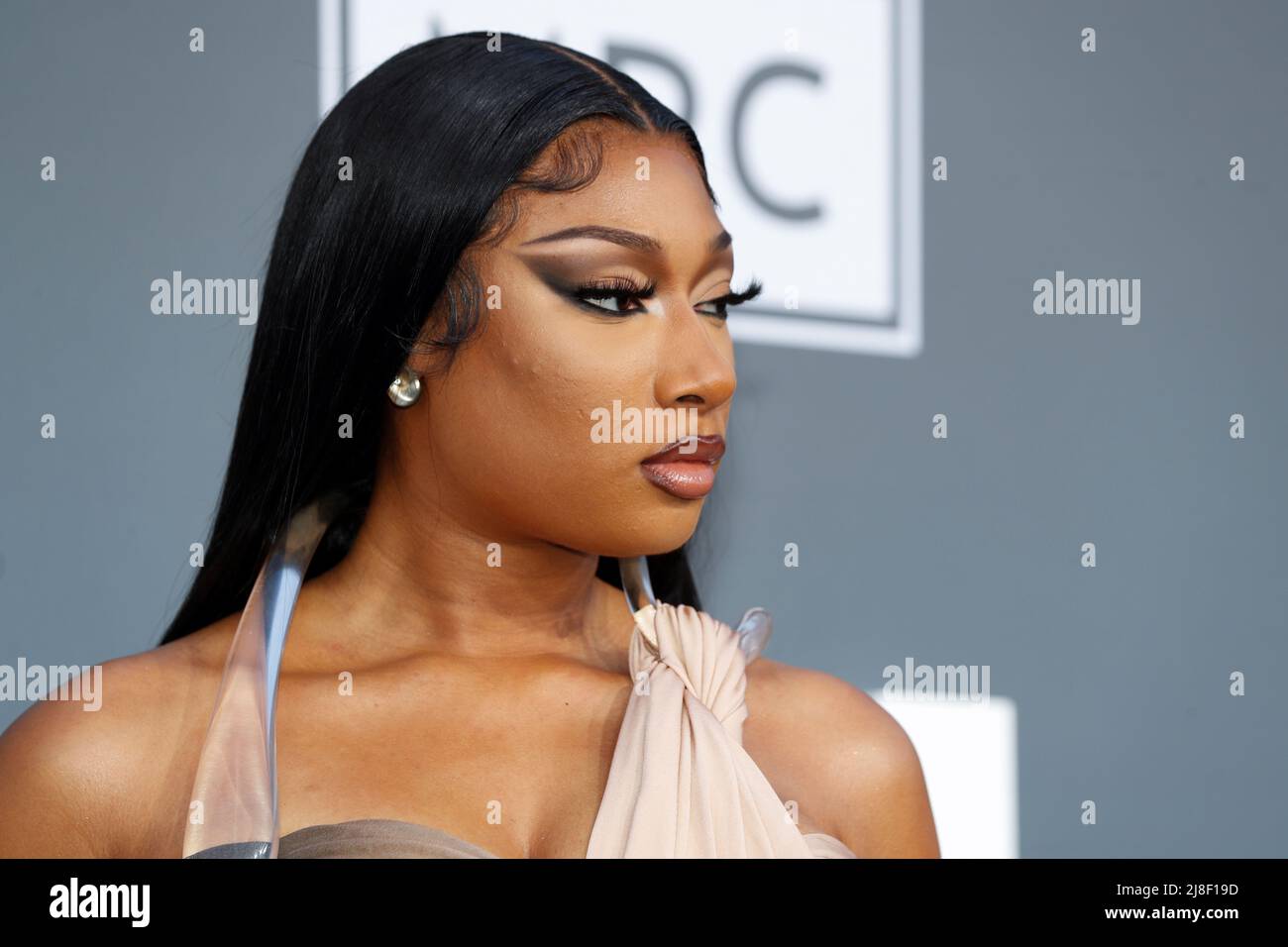 Megan Thee Stallion arrives to attend the 2022 Billboard Music Awards at MGM Grand Garden Arena in Las Vegas, Nevada, U.S. May 15, 2022. REUTERS/Steve Marcus Stock Photo