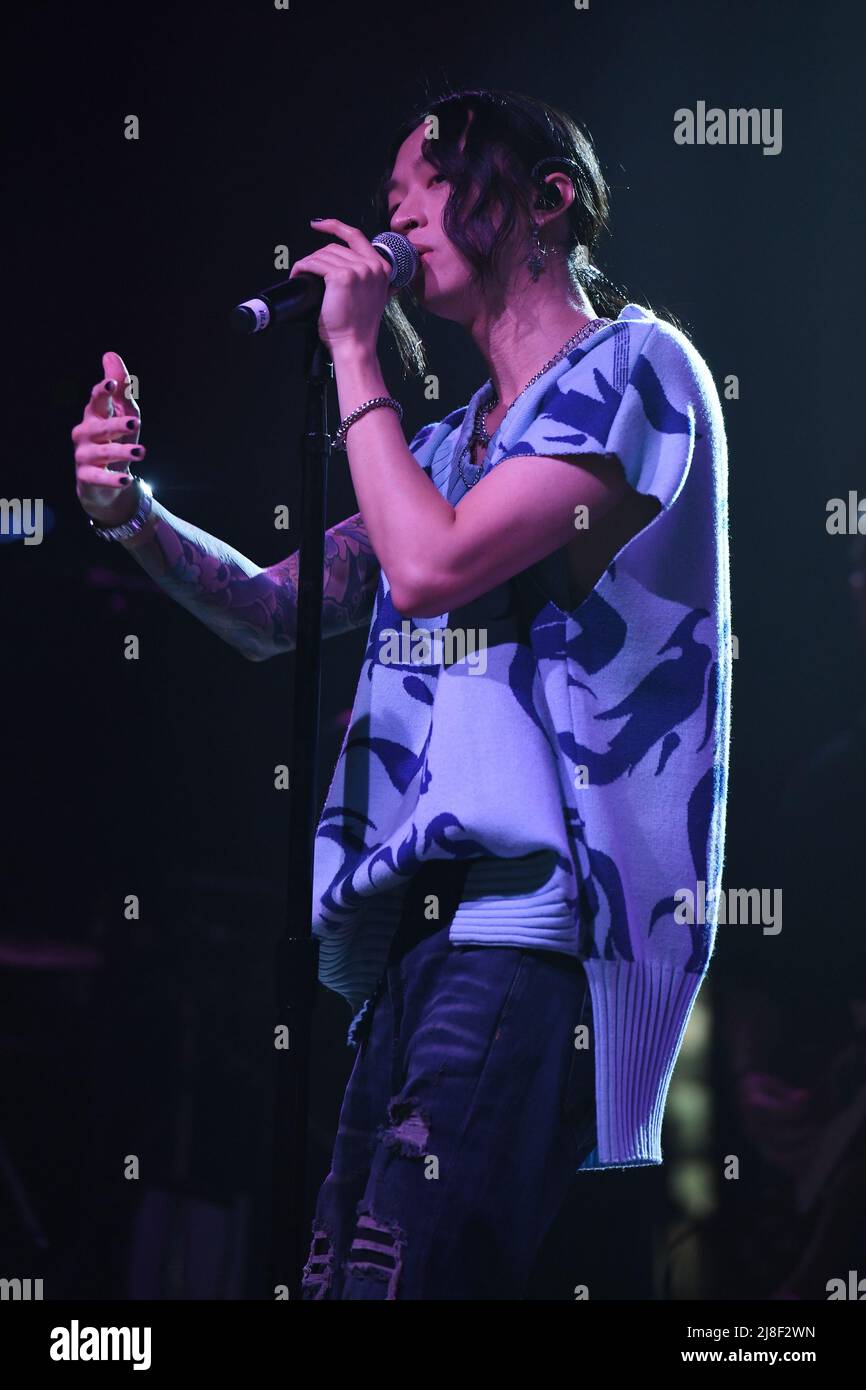 Fort Lauderdale FL, USA. 14th May, 2022. Keshi performs during the Hell/Heaven Tour at Revolution Live on May 14, 2022 in Fort Lauderdale, Florida Credit: Mpi04/Media Punch/Alamy Live News Stock Photo