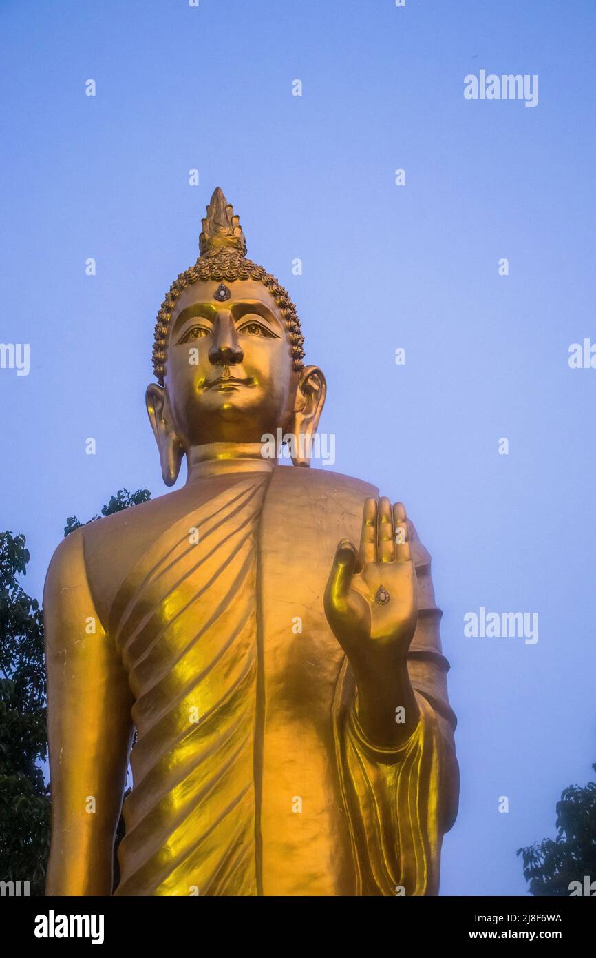 Buddha Purnima, the biggest religious festival of the Buddhist community after two years of Covid-induced restrictions. Buddha followers are celebrati Stock Photo