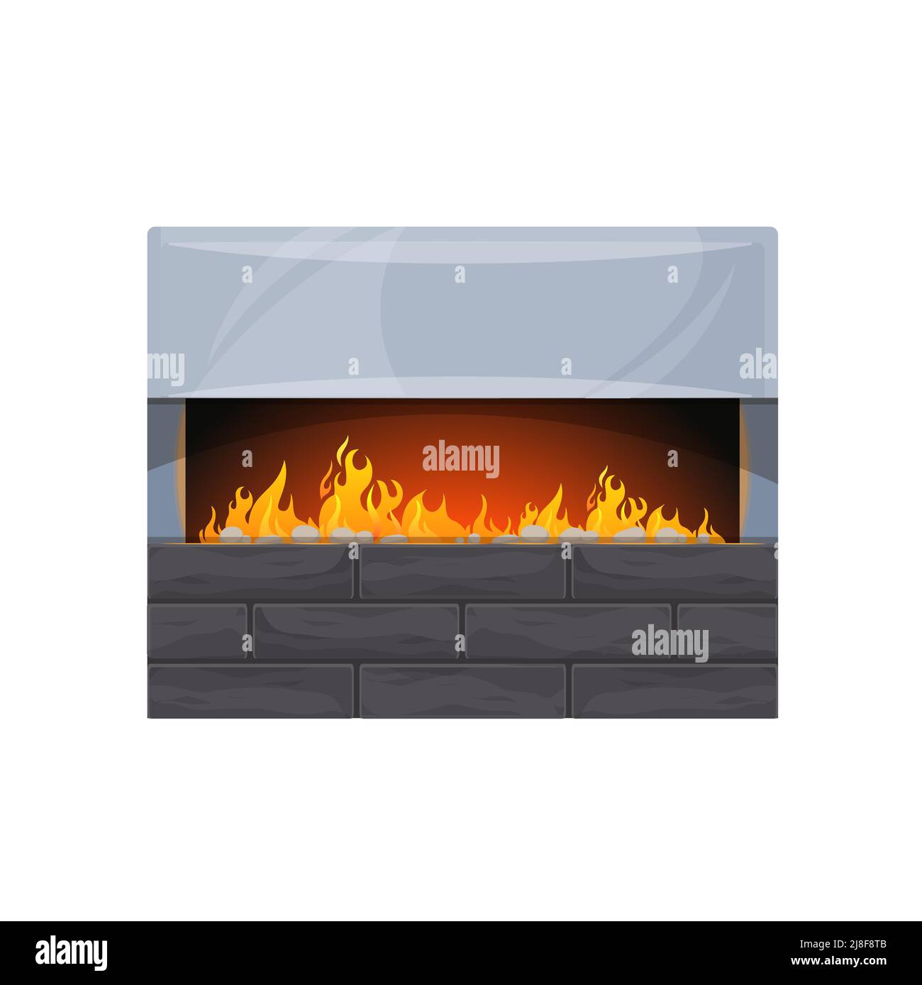 modern interior fireplace. Dwelling contemporary artificial fireplace